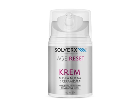 Ageless Renewal Night Cream Mask With Ceramides 50ml Solverx