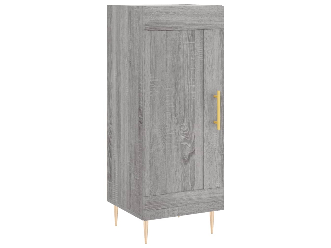 Aparador MAISON EXCLUSIVE Derivados de Madeira Sonoma Cinzento (34,5x34x90 cm)