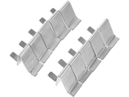 Suportes De Metal Para Prateleiras De Armários Com 10 Clipes De Fixação Reforçados.