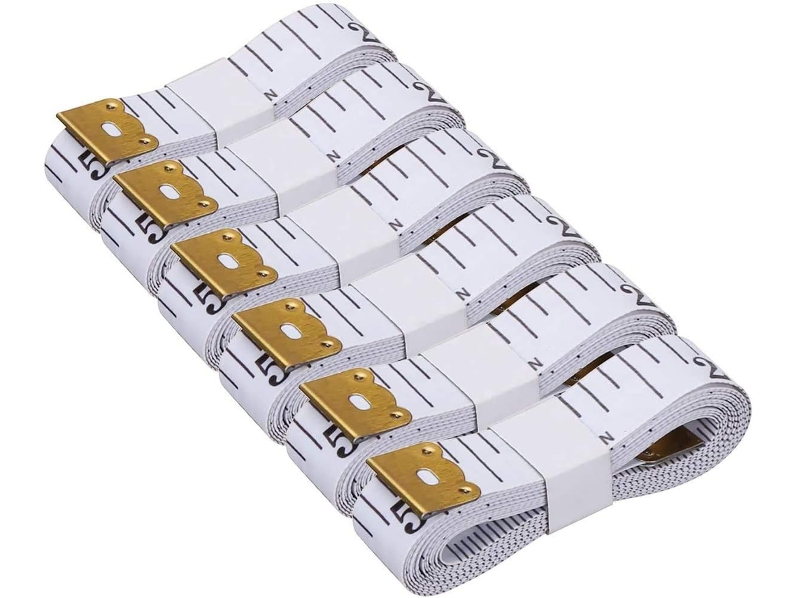 Conjunto de 6 fitas métricas, escala dupla, 60 polegadas/150 cm ZYBLSSBB
