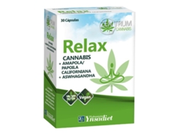 Zentrum Cannabis Relax Sem Glúten 30 Cápsulas YNSADIET