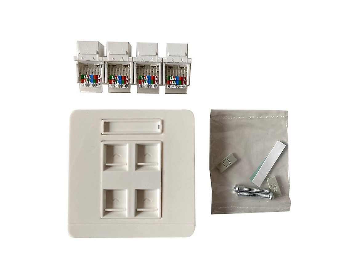 86 Tipo Tomada de Interface de Cabo Do Módulo de Rede Cat5E Do Painel Do Soquete Do Computador Rj45 ALLINLESS