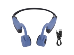 Fones de Ouvido Bluetooth Condução Óssea IPX8 16g Quality Sound Azul Primerox