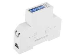 Laxiscreed Medidor Digital De Energia Monofásico Em Bastidor Din Com Display Lcd