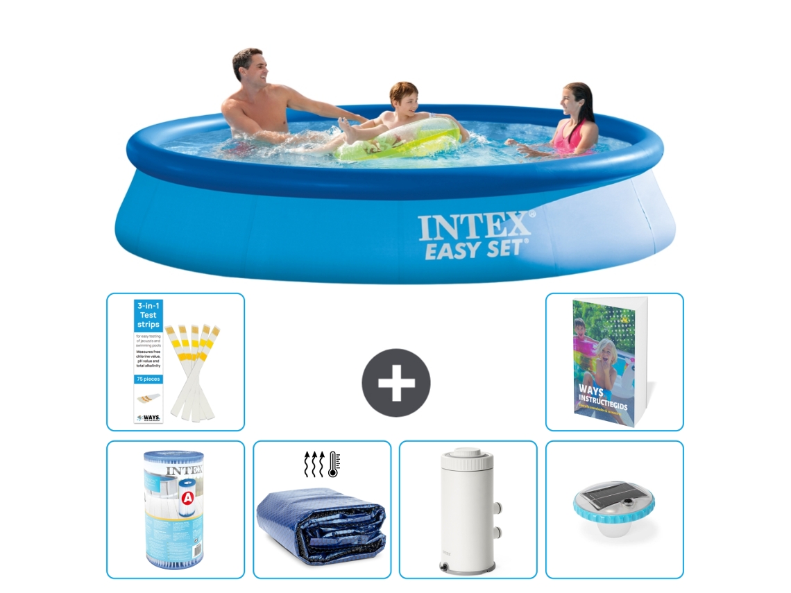 Piscina Easy Set Redonda 366x76 Cm 5 peças S101 INTEX