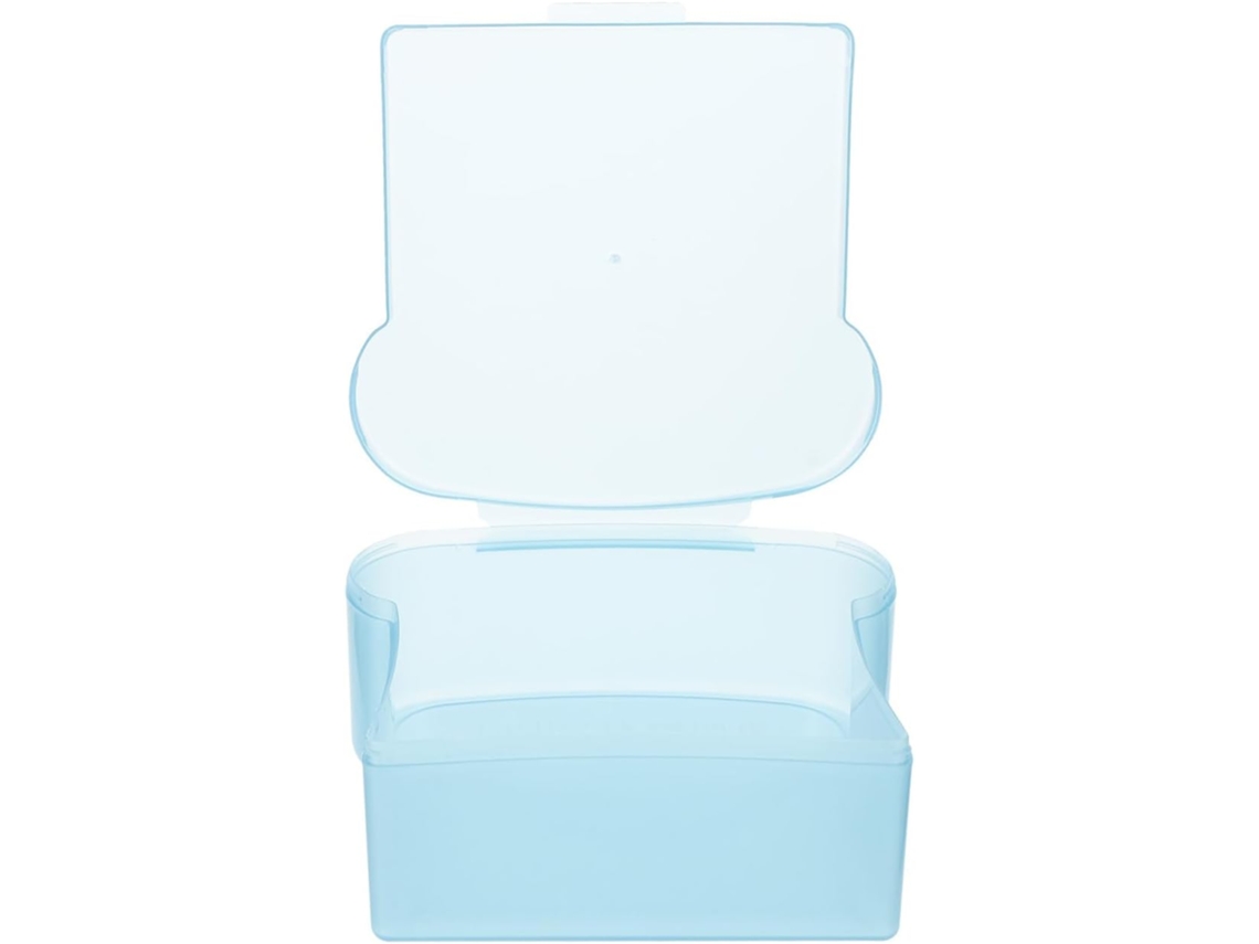 Lancheira Bento Reutilizável Ibasenice, Grande Capacidade, Em Plástico Pp, Formato De Torrada, Ideal Para Escola