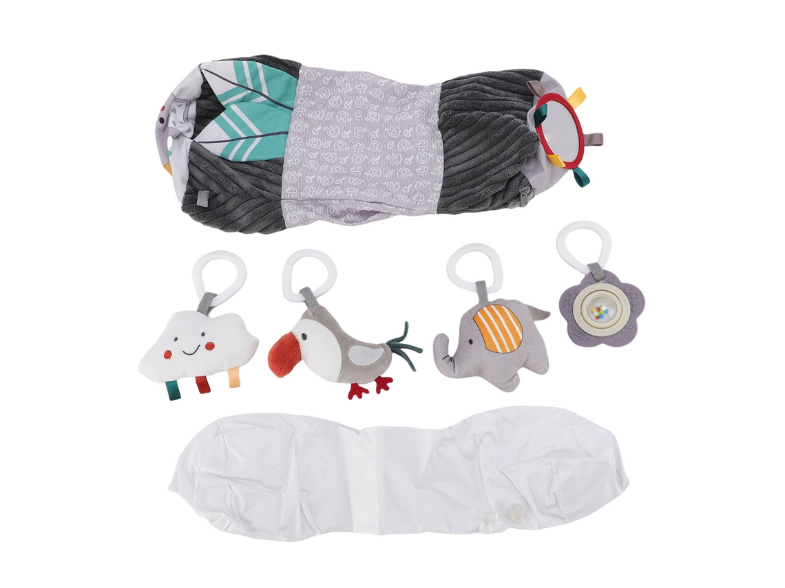 Brinquedo Inflável De Rodagem Para Bebês, Rolo Para Tempo De Barriga E Engatinhamento, Brinquedo De Engatinhamento Inflável