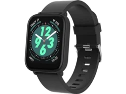 Smartwatch Desportivo GOODIS Retangular Preto (Outlet Grade A )