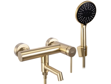 Torneira Para Banheira Rea Js 701303bg Foss Brush Gold