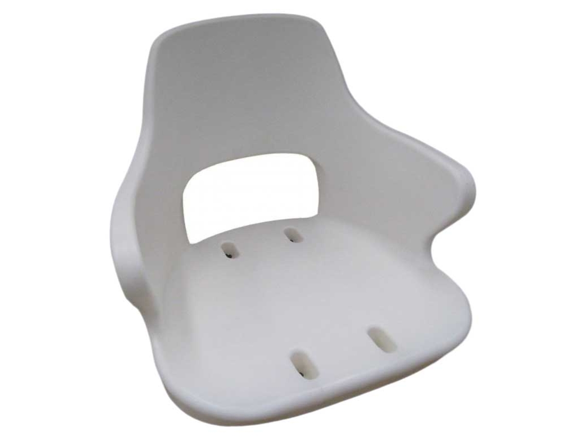 Polyethylene Seat L Branco 432 X 546 X 407 Mmplastimo