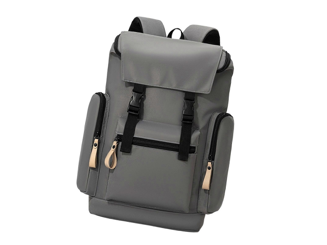 bqmochila De Caminhada Leve E Impermeável Com Vários Compartimentos, Design Ergonômico Para Viagens Ao Ar Livre E Deslocamentos Diários, Cinza
