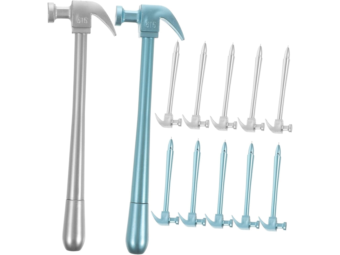 Nuobesty Conjunto De 12 Canetas Esferográficas E Em Gel Resistentes A
