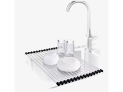 Enrollável Pratos Drainer, Scandinavian Design, Dobrável, In Desligado Resistente Ao Calor, Próprio Para Lava-louças, Co -aquaforge