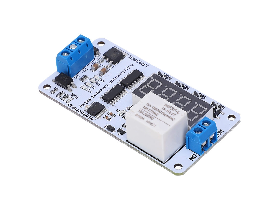Módulo Relé Interruptor Dc 12v Com Atraso Lr43a01