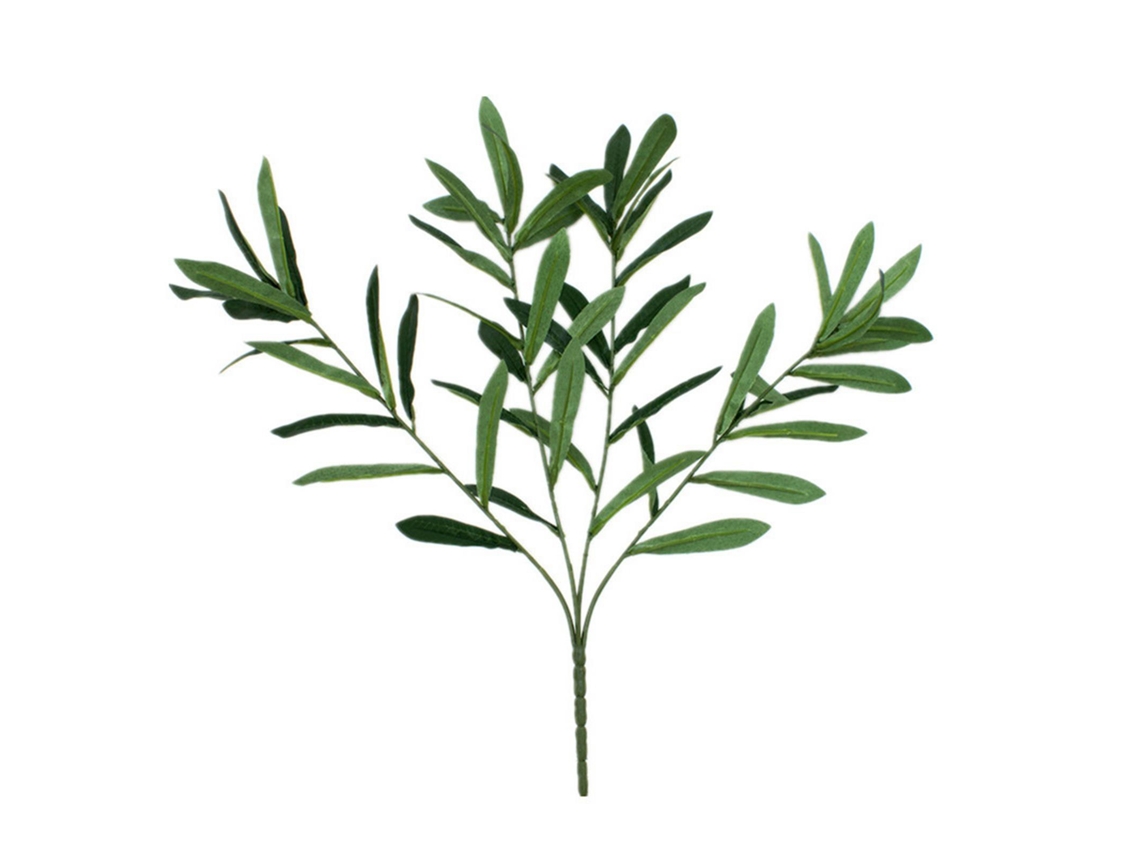 Folhas de Oliva Artificial 40cm S/MARCA