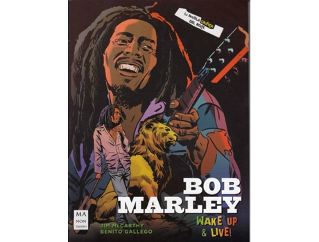 Livro Bob Marley, La Novela Gráfica de Jim Mccarthy (Espanhol)