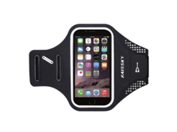 Capa Protetora Para Celular Haissky's Smooth, Braçadeira Para Corrida E Cinto.