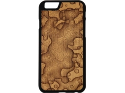 Capa iPhone 6, 6s, 7, 8 G-CODE Generative Metal Ball Castanho
