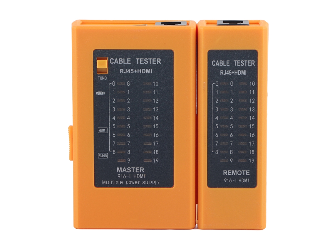 Yuru testador de cabos de rede wire line finder multifuncional para RJ45+HDMI elementos de controle industrial | S/MARCA
