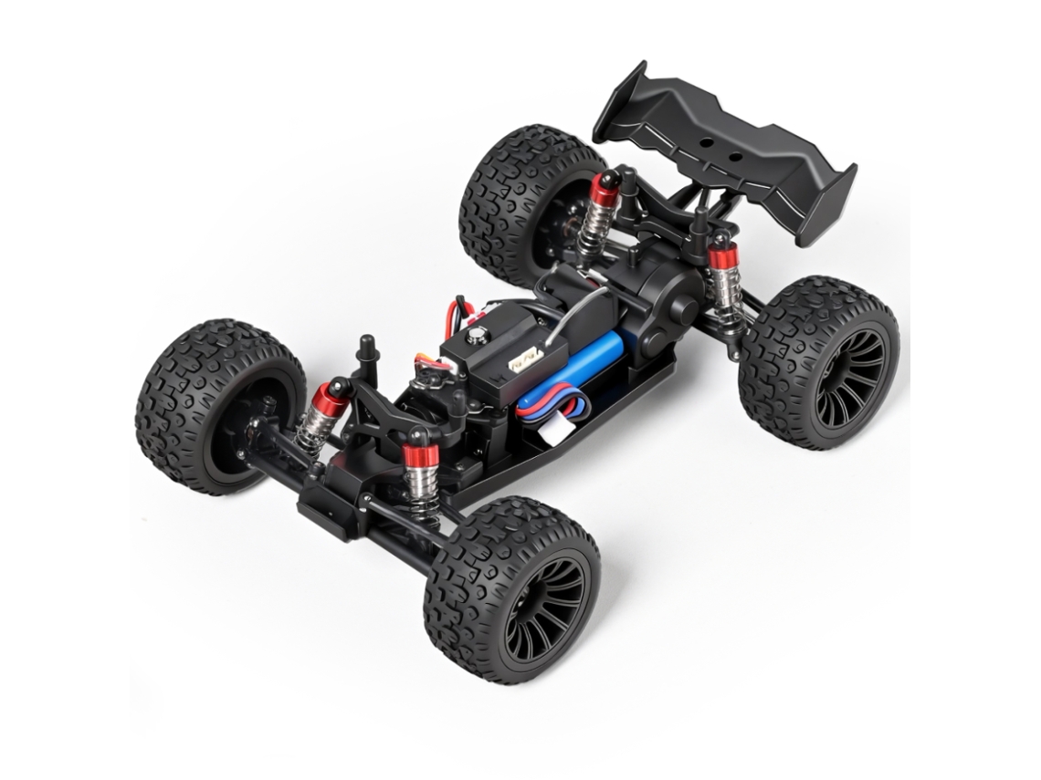 Carro Rc Wltoys 244018 Rtr 1/24 2.4g 2wd Proporcional Alta Velocidade Off road Giroscópio 3 Velocidades Amortecedores Metálicos Brinquedo MDUG