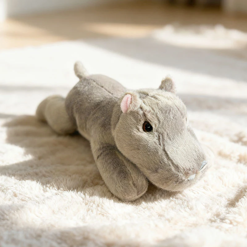 Brinquedo de Pelúcia de Animal da Floresta de 25cm, Animal Realista da Selva MDUG (estilo 5, 25cm)