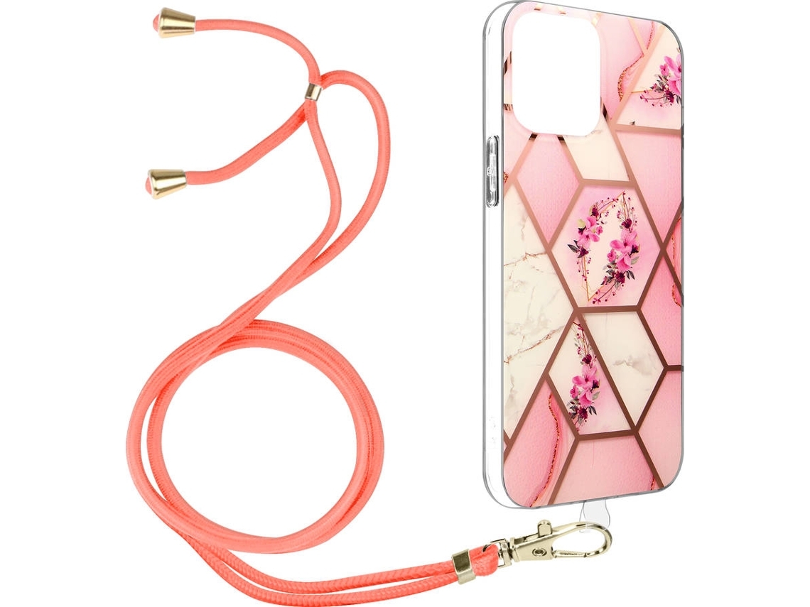 Capa Com Cordão Geométrico Para Yemaesre Rosa