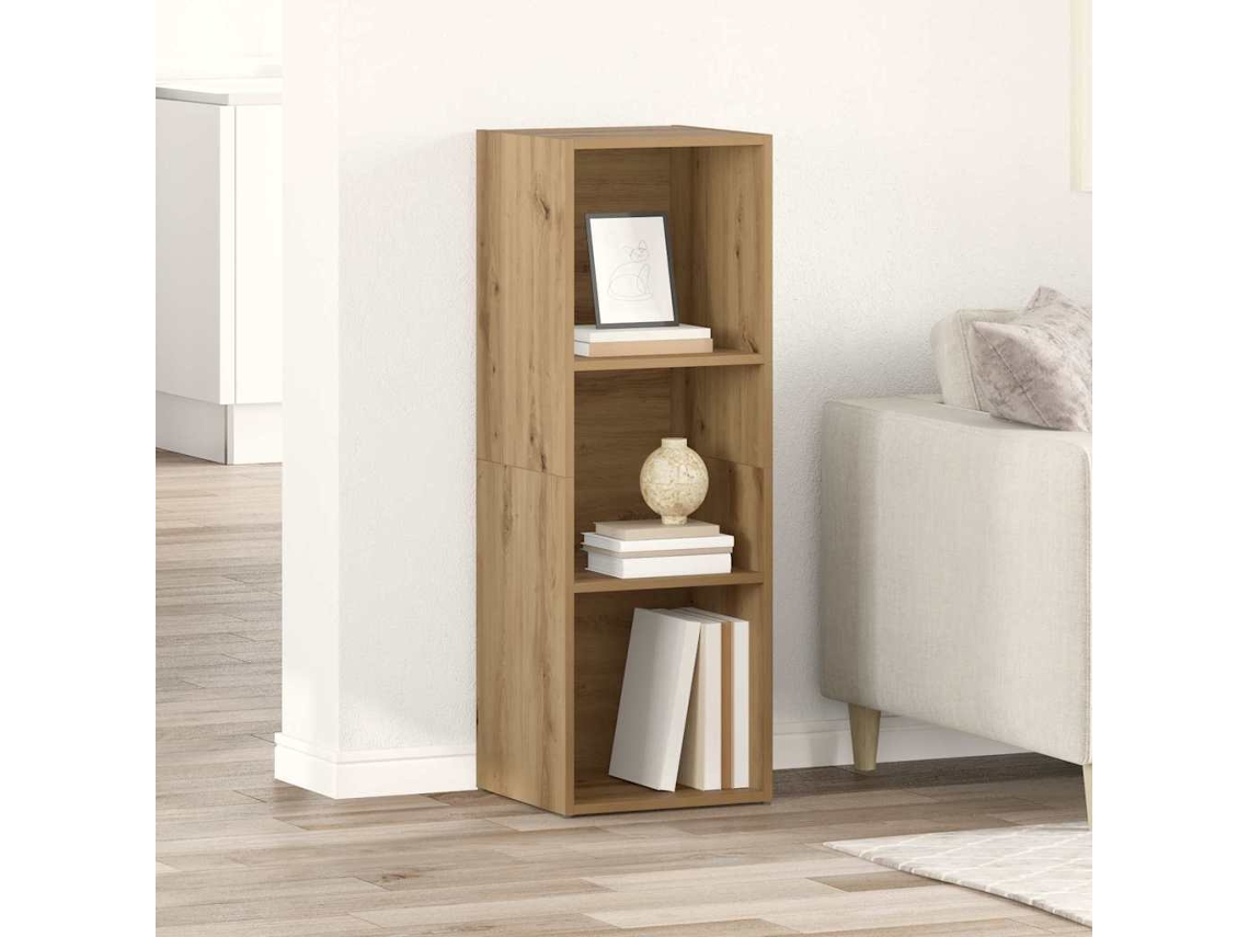 Vidaxl Conjunto De Móvel De Tv 72 X 35 X 37 Cm Castanho