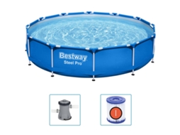 Piscina de Estrutura 366x76cm com Bomba BESTWAY 