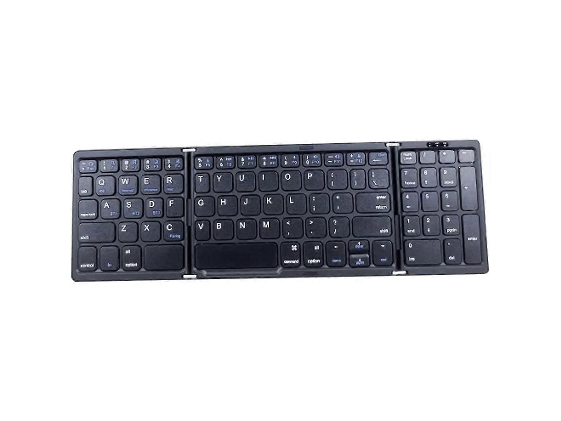 Teclado Bluetooth Recarregável Via Usb para Ios, Android, Windows TAISHENGDA