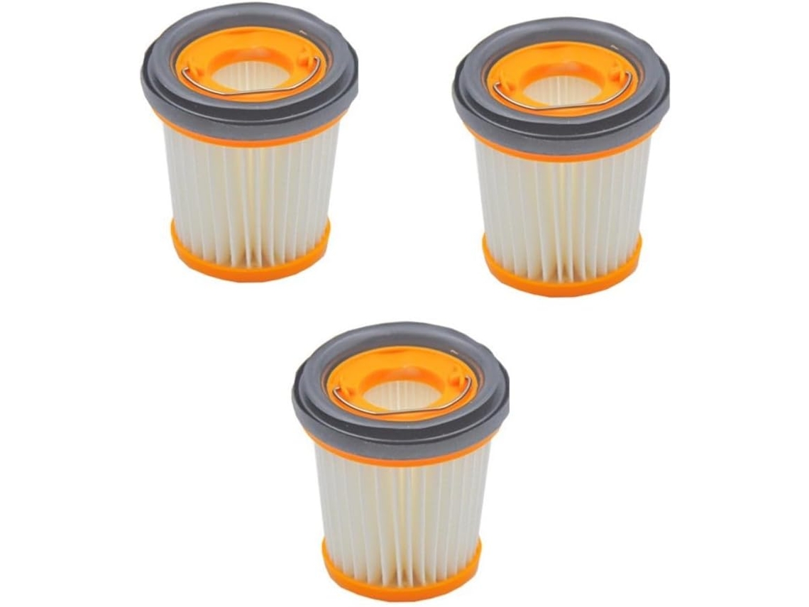 Kit Com 3 Filtros Laváveis Para Aspirador De Pó Ultenic S1, Coletor