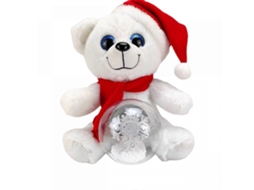 Urinso De Natal 10 Polegadas, Brinquedo De Pelúcia Musical Com Luz Led, Globo De Neve, Presente Para Meninos E Meninas