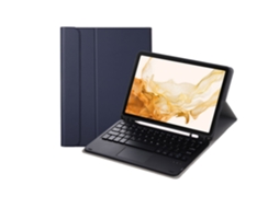 Capa de Teclado Bluetooth para Samsung Tab S7 11 Destacável com Ecrã Sensível ao Toque e Bandeja para Caneta XIAOMOYU