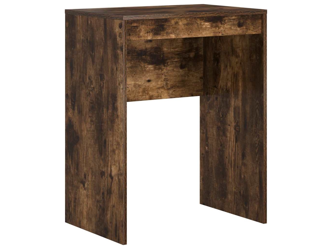 Conjunto 1 Mesa Compacta Vidaxl Castanho Derivados De Madeira (60 X 40 X 76 Cm)
