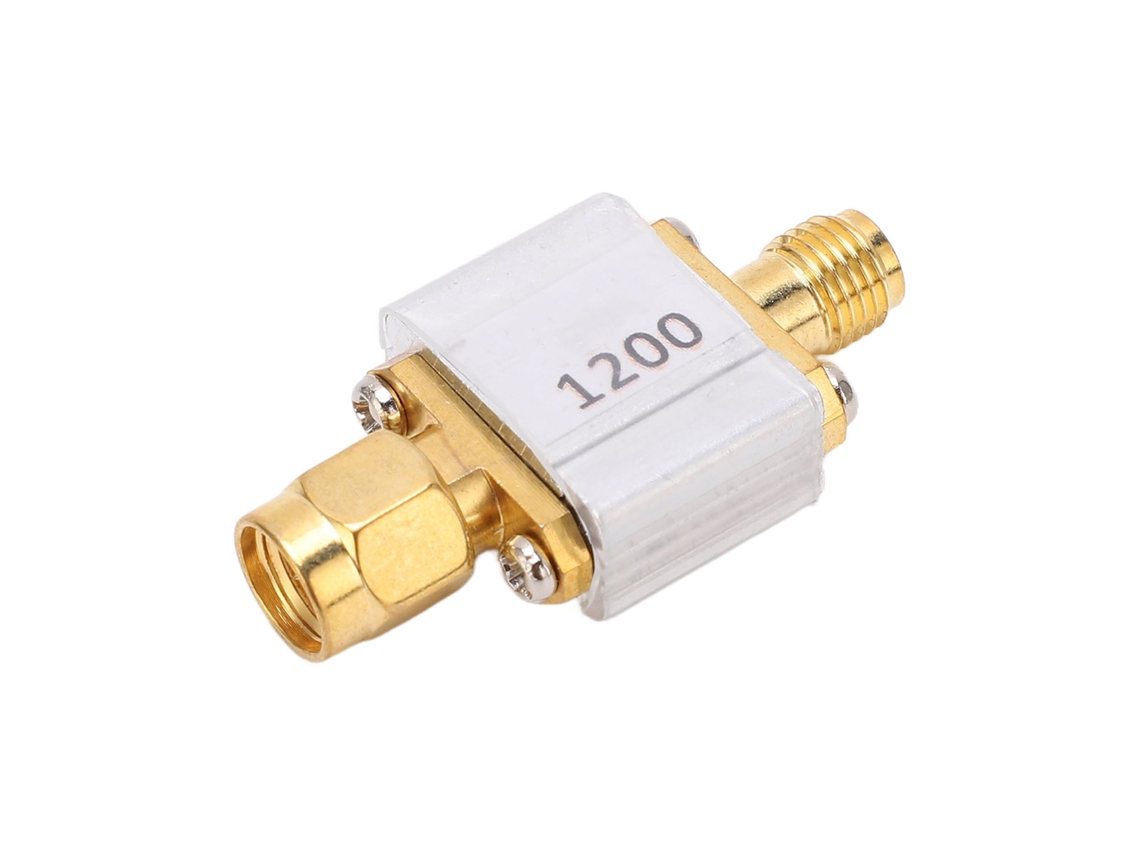 Filtro Pasabanda 1200mhz 50 Ohm com Interface Sma Módulo Anti interferência de Alumínio