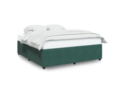 Bed Frame, Bed Frames Vidaxl Verde Veludo (180 X 200 Cm)
