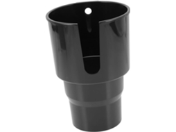 Extensor de suporte para código de carrinho em ABS macio, sem rebarbas, com apoio.