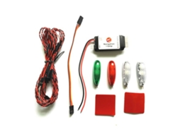 Versão Atualizadaluzes de Navegação de Simulação 2s 3s com Led Canalizado para Aeronaves Rc de Asa Fixa e Drones Rc MDUG