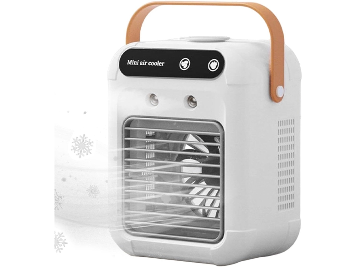 Ventilador De Mesa Pequeno E Prático Com Clipe, 4 Velocidades, Para