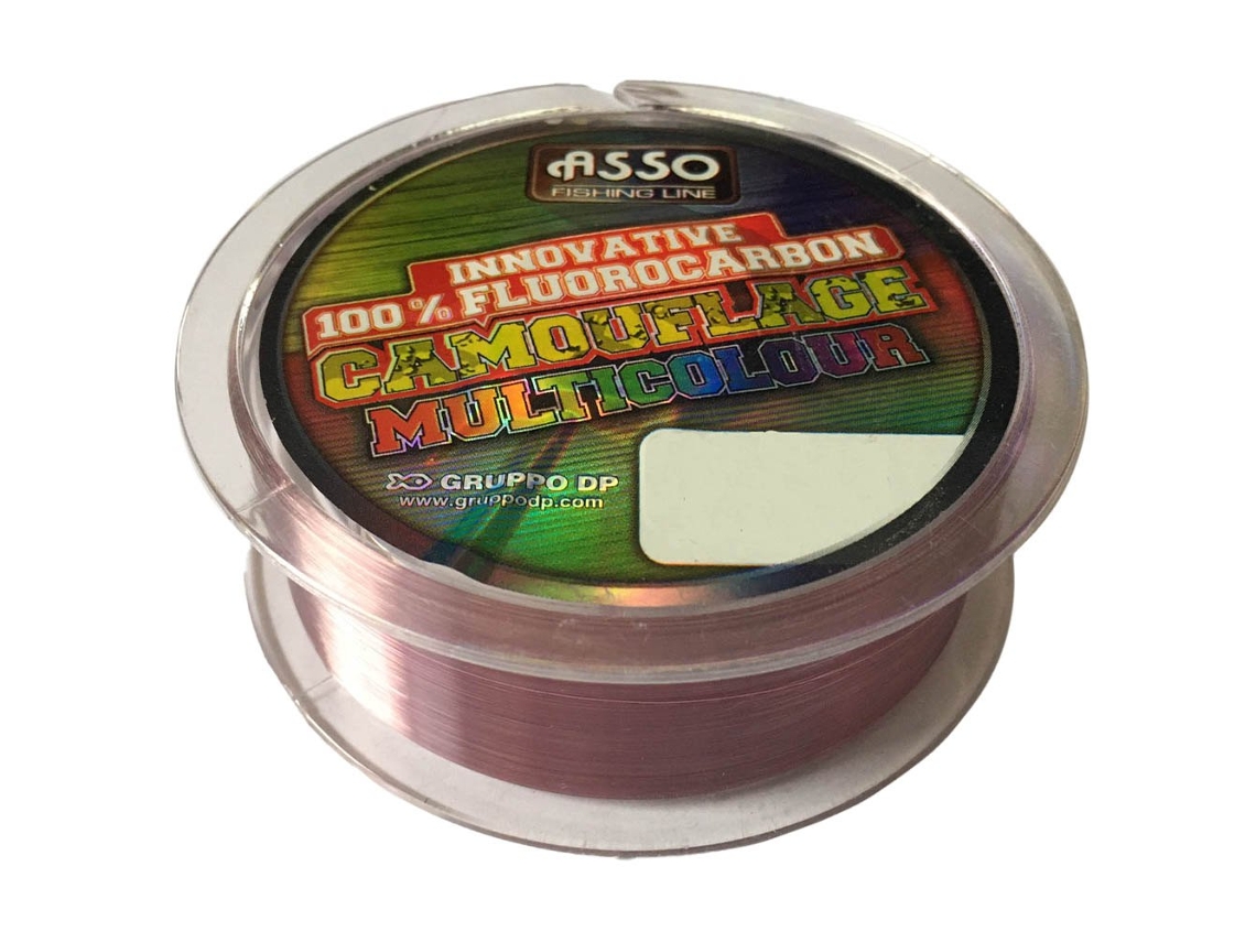 Linha Carpfishing Camouflage 150 M Transparente 0.300 Mmasso