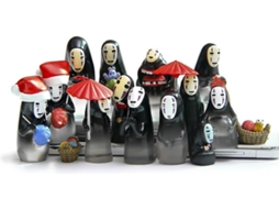 15 Figuras EASTVAPS Espíritu lejos Miyazaki Hayao (2-5cm)