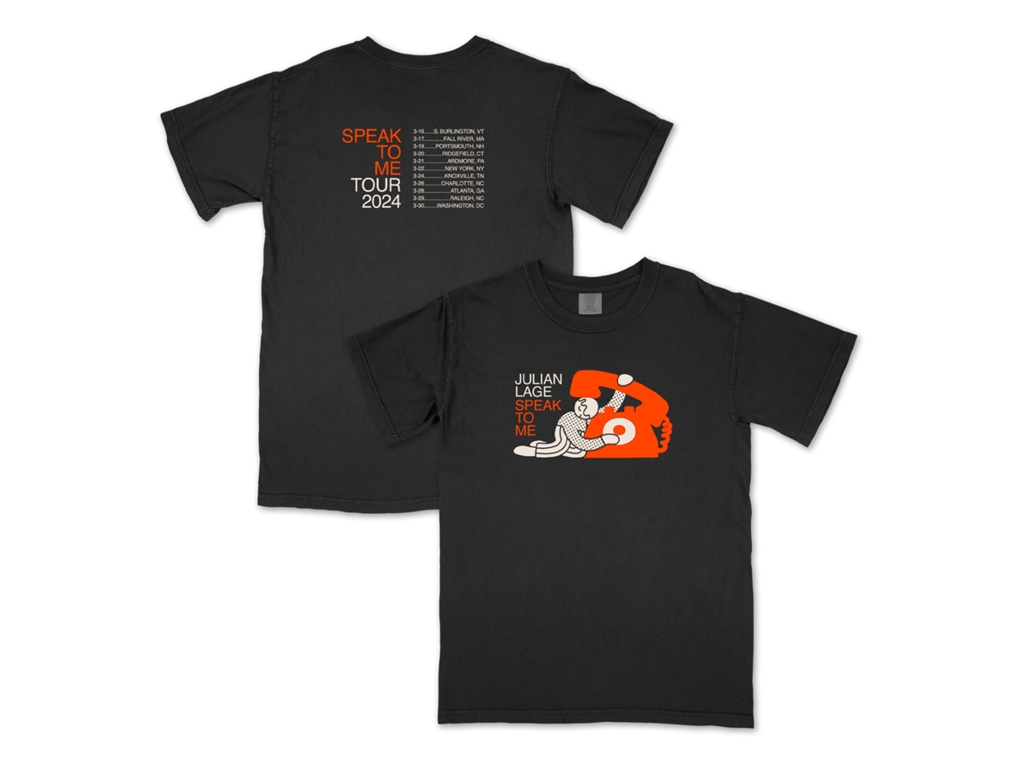 Julian Lage Speak To Me Spring Tour T shirt ROCKINSTONE Unisex Adults Best Sellers Size:l