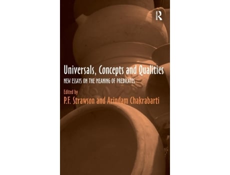 Livro Universals, Concepts and Qualities: New Essays on the Meaning of Predicates P.F. Strawson (Inglês)