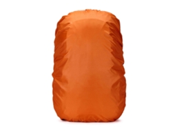Capa De Chuva Para Mochilas Escolares De 35/60l, Resistente À Água, Protetora Para Mochilas E Viagens, Cor Laranja.