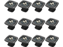 Puxadores E Botões Quadrados Para Gavetas Armários, Conjunto De 12 Peças, Estilo Abstrato De Futebol, Puxadores Para