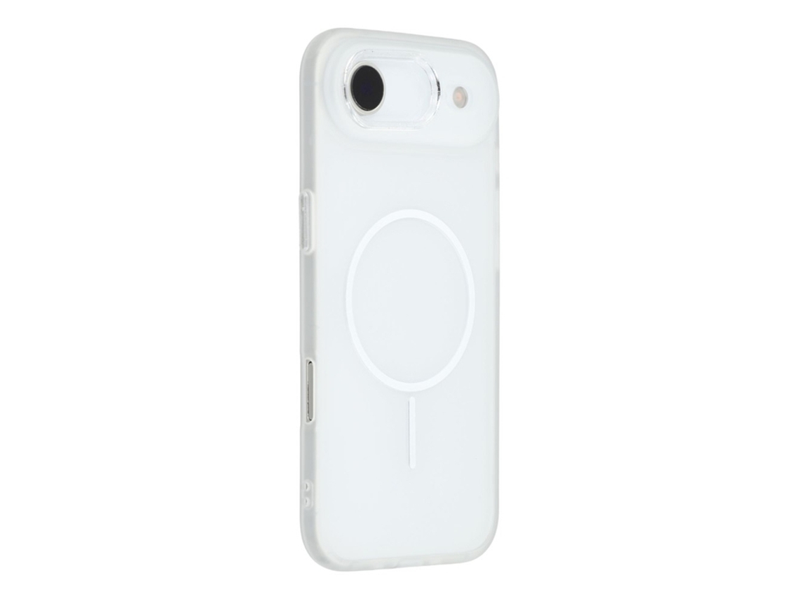 Capa Transparente Para Iphone Air Magsafe Com Moldura De Lente Brilhante