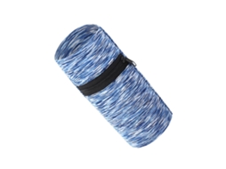 Braçadeira Esportiva para Telemóvel, Tamanho Único, com Bolso Oculto, Poliéster, Azul