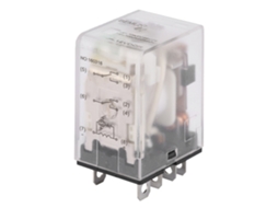Relé Electromagnético 12vdc 8 Pines 10a com Luz Indicadora Verde Beml2c