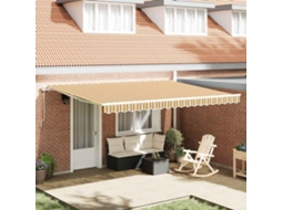 Vidaxl Toldo Retrátil Multicolor 450 X 350 X 165 Cm