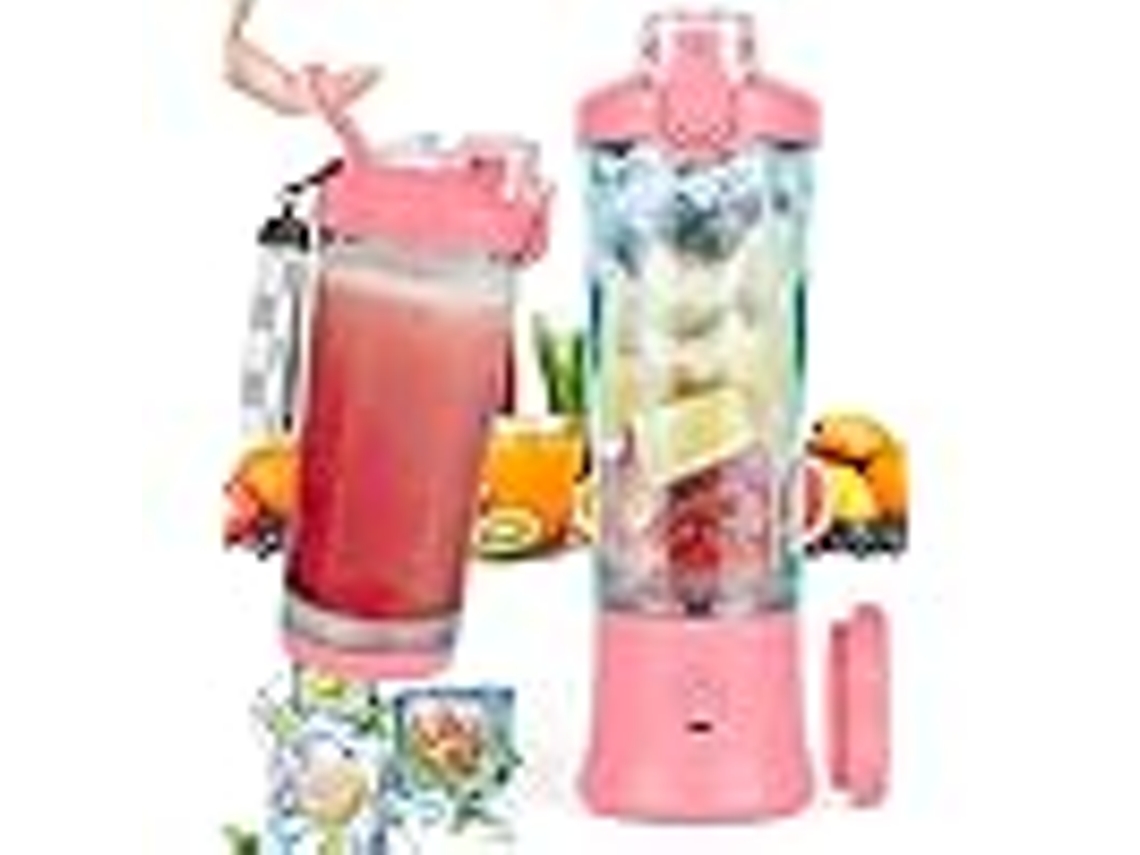 Liquidificador portátil, garrafa térmica para expresso de 600 ml, adequado para casa, mesa, camping e viagens Zeuxo