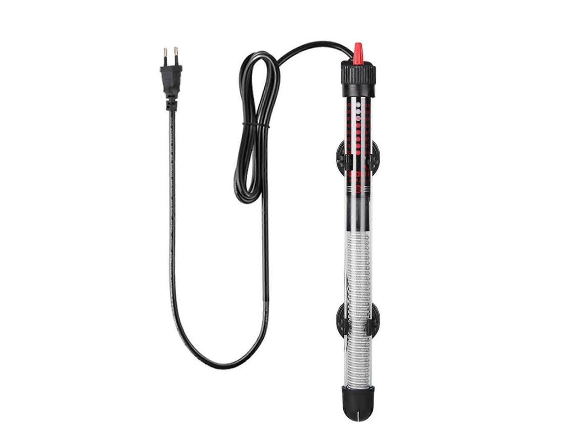 Aquecedor de Aquário 50w com Termostato Automático, Haste Aquecimento para Água Doce e Salgada. GOKOCO